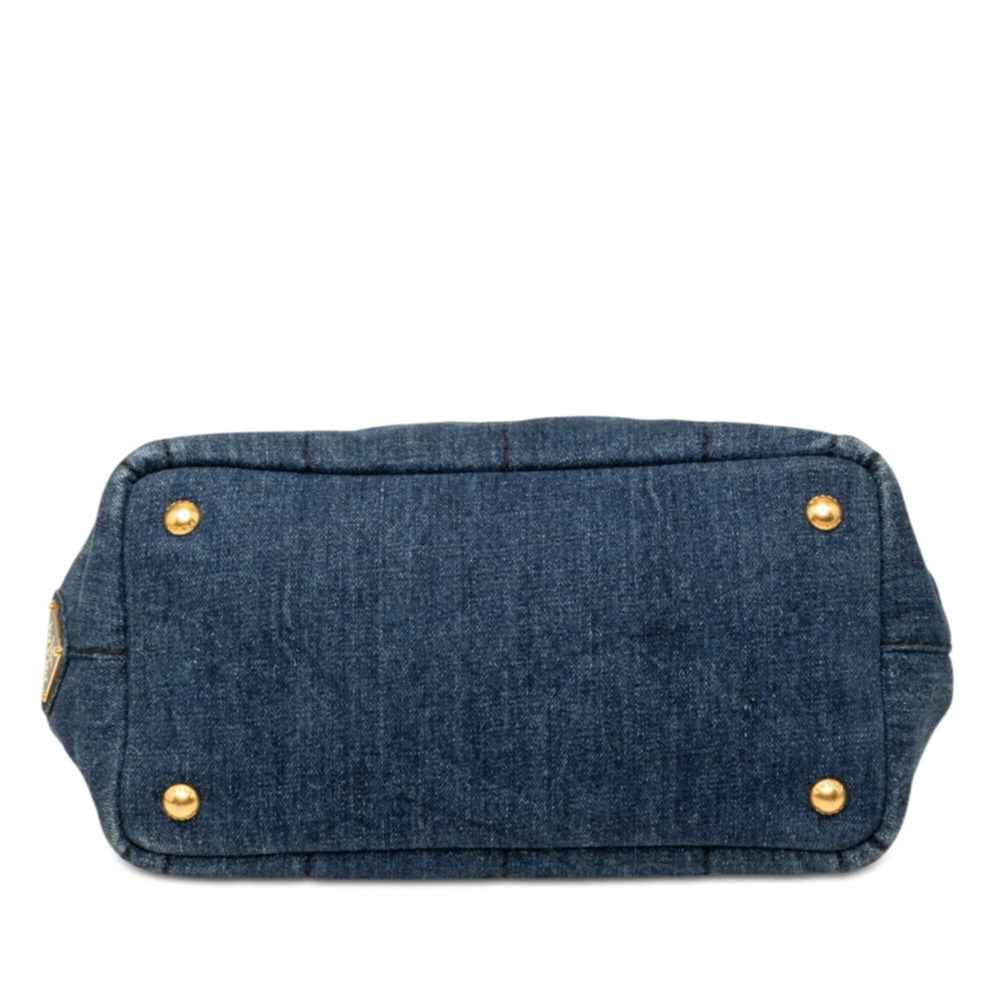 PRADA Blue Shoulder Bag - Picture 3 of 6